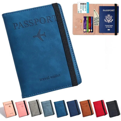 RFID Blocking Travel Wallet with ID Slots