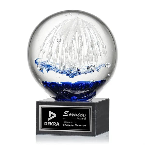 Starburst Award on Square Marble Base