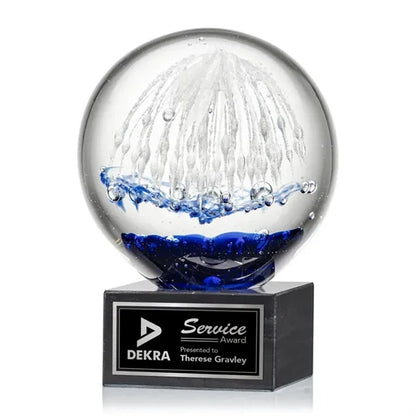 Starburst Award on Square Marble Base