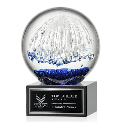 Starburst Award on Hancock Base - Black
