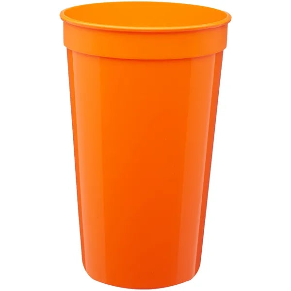 22 oz. Large Plastic Stadium Cup w/ Custom Imprint