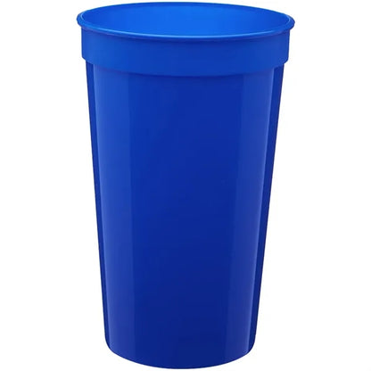 22 oz. Large Plastic Stadium Cup w/ Custom Imprint