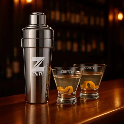 Milano Shaker & Rideau Martini Set