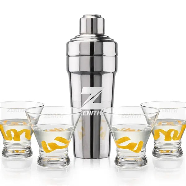 Milano Shaker & Rideau Martini Set