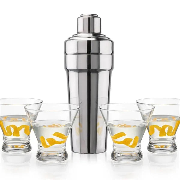 Milano Shaker & Rideau Martini Set