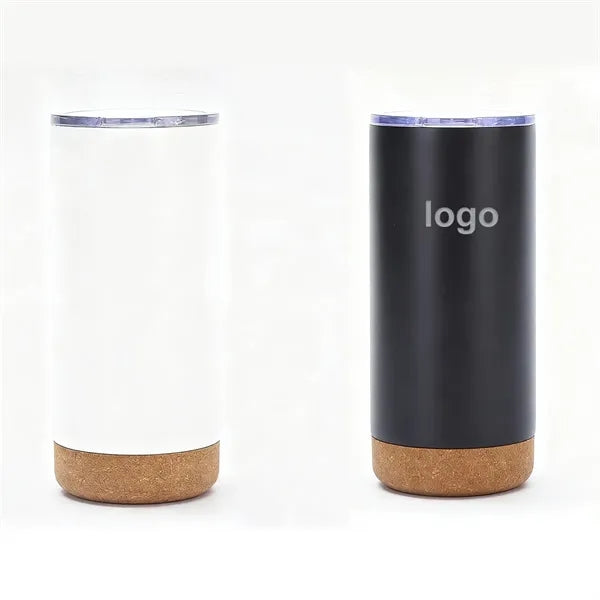 Stainless Steel Office Mug With Cork Base