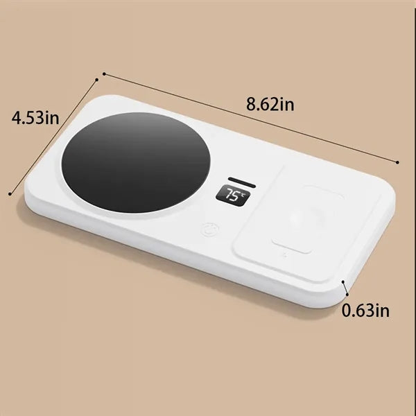 Smart Heating Warmer Pad With Wireless Charging