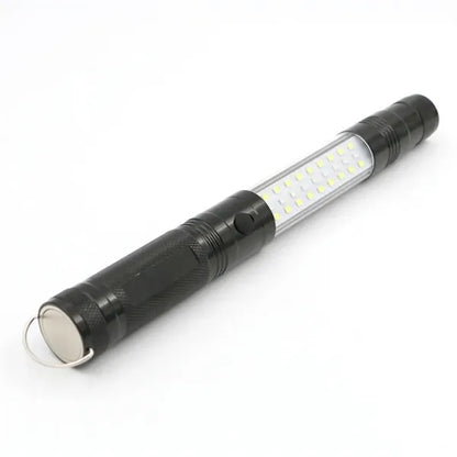 Telescopic Magnetic COB LED Flashlight w/ Sidelight
