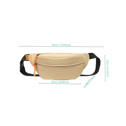Leisure Oblique Sports Waist Bag