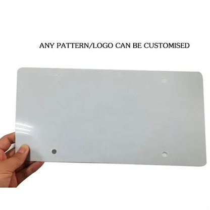 Full Color Printing 0.35'' Universal License Plate Frame Ins