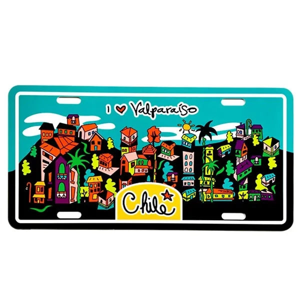 Full Color Printing 0.35'' Universal License Plate Frame Ins