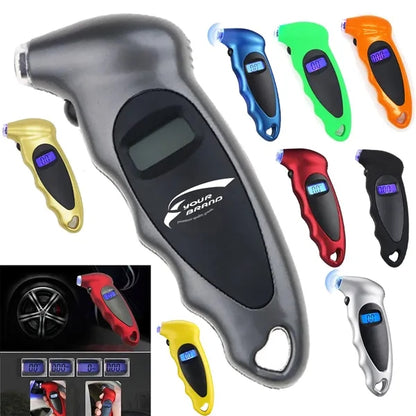 Digital Tire Pressure Gauge With Backlight LCD