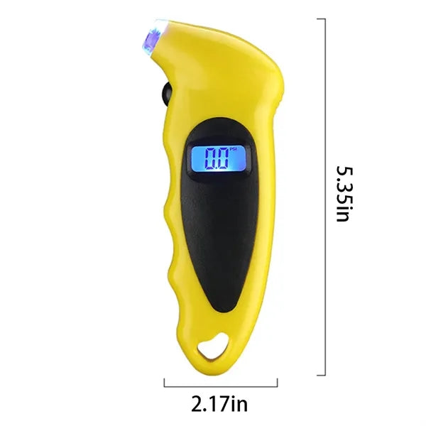 Digital Tire Pressure Gauge With Backlight LCD