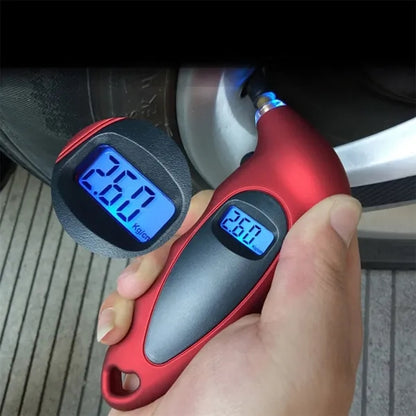 Digital Tire Pressure Gauge With Backlight LCD
