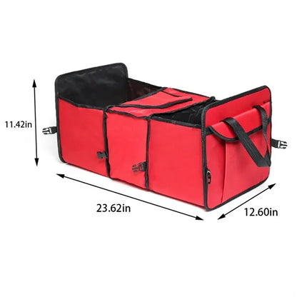 Insulated Collapsible Leakproof Car Storage Bag Organizer