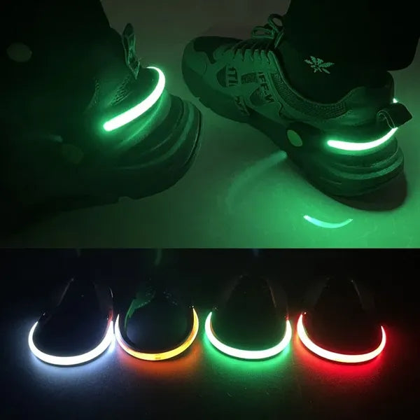 Glowing LED Shoes Clip Light
