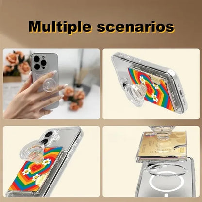 Multi Functional Magnetic Phone Wallet