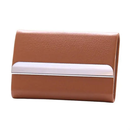 PU Leather Cigarette Business Card Holder Case