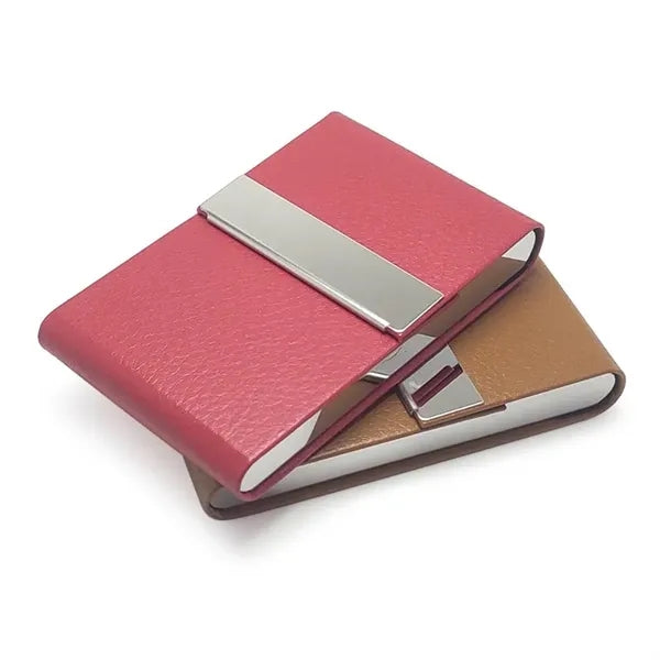 PU Leather Cigarette Business Card Case