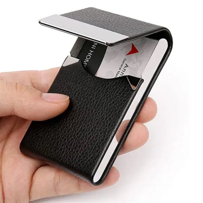 PU Leather Cigarette Business Card Case