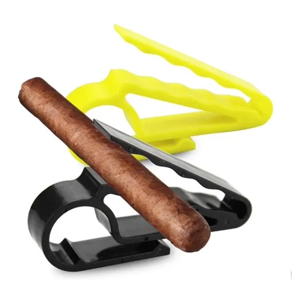 Golfer Cigar Holder Grip Clip