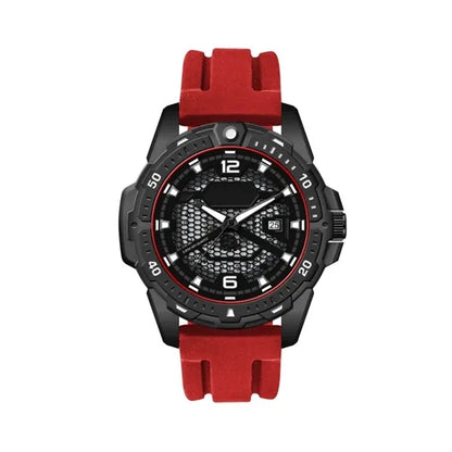 45MM, BLACK METAL CASE, 3-HAND MVT, DTE