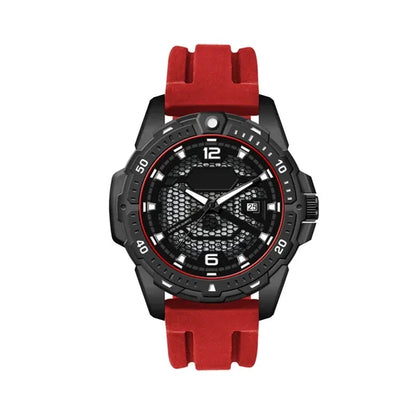 45MM, BLACK METAL CASE, 3-HAND MVT, DTE