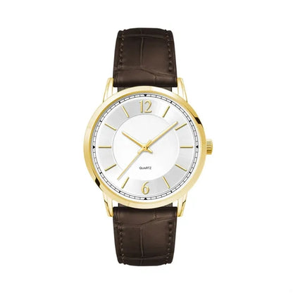 39.5MM, GOLD METAL CASE, 3-HAND MVT