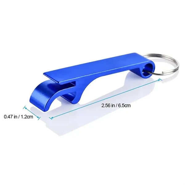 Colorful Metal Can Beer Bottle Openers Keychain