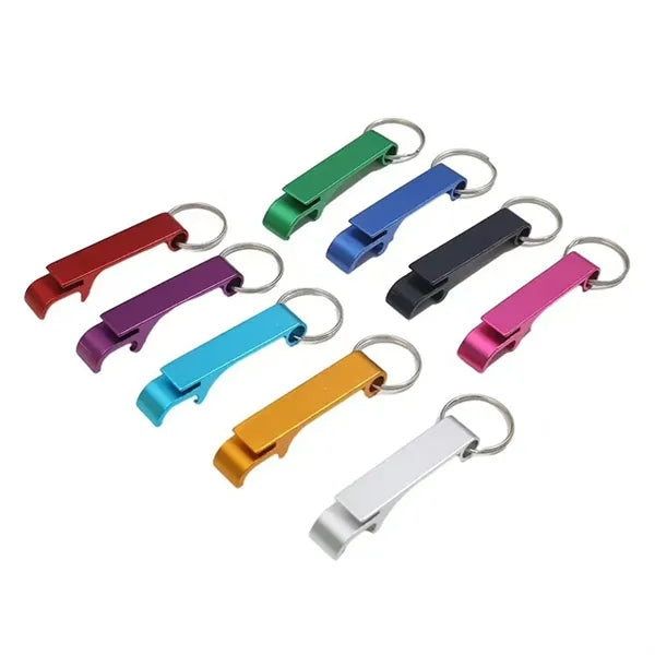 Colorful Metal Can Beer Bottle Openers Keychain
