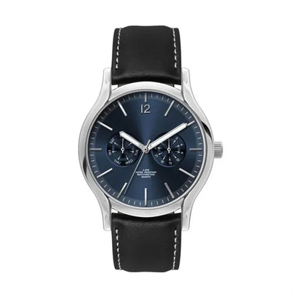 39MM, SILVER METAL CASE, MULTIFUNCTION MVT