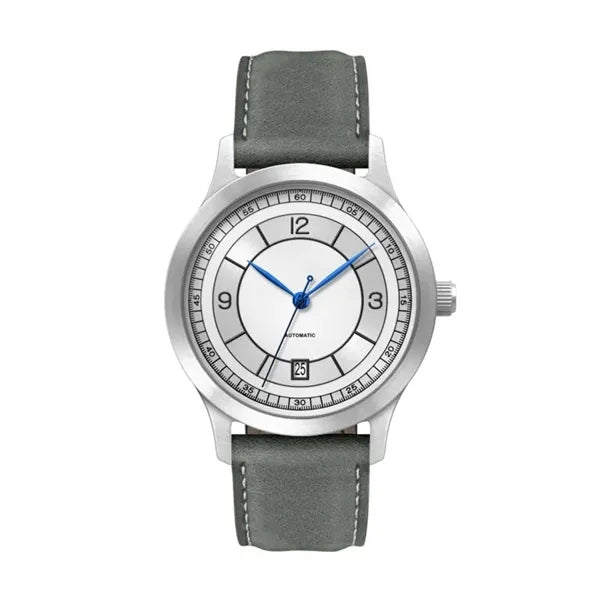 40MM, SS, SILVER CASE, "AUTOMATIC" MVT, DTE