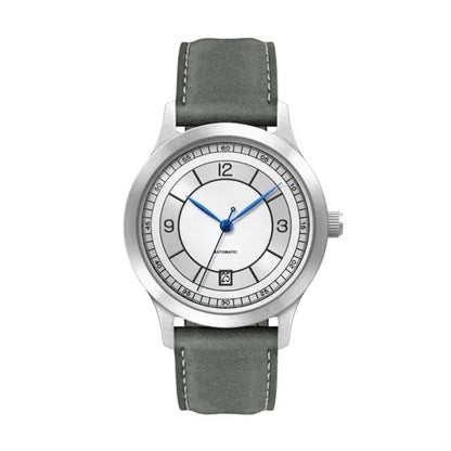 40MM, SS, SILVER CASE, "AUTOMATIC" MVT, DTE