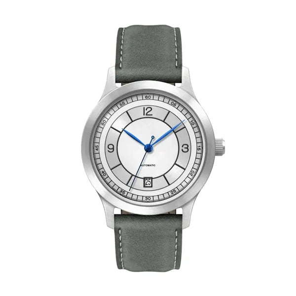 40MM, SS, SILVER CASE, "AUTOMATIC" MVT, DTE