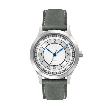 40MM, SS, SILVER CASE, "AUTOMATIC" MVT, DTE