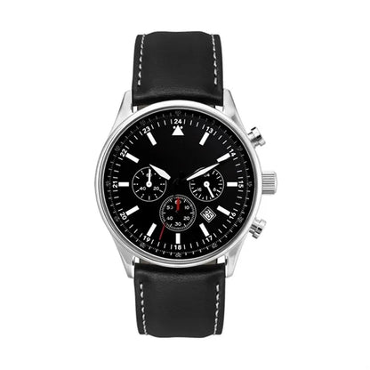 42.5MM, SS, SILVER CASE, CHRONO MVT, DTE