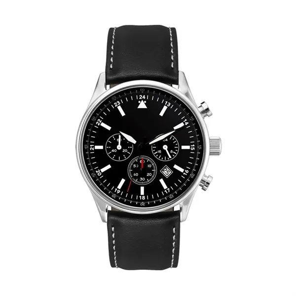 42.5MM, SS, SILVER CASE, CHRONO MVT, DTE