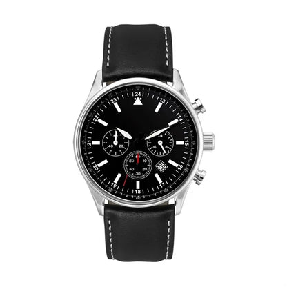 42.5MM, SS, SILVER CASE, CHRONO MVT, DTE