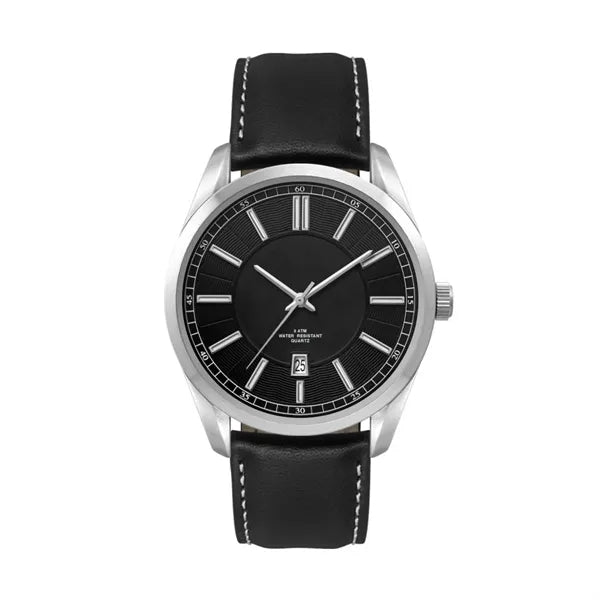 42MM, SILVER METAL CASE, 3-HAND MVT, DTE