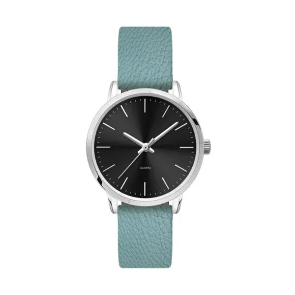 30.5MM, SILVER METAL CASE, 3-HAND MVT