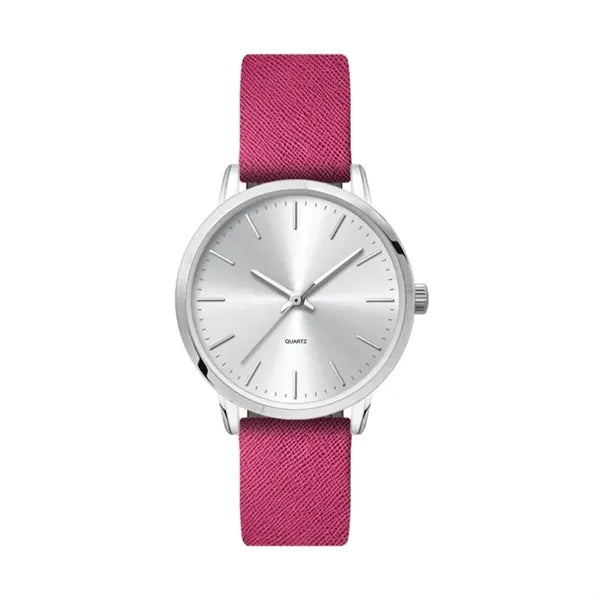 30.5MM, SILVER METAL CASE, 3-HAND MVT