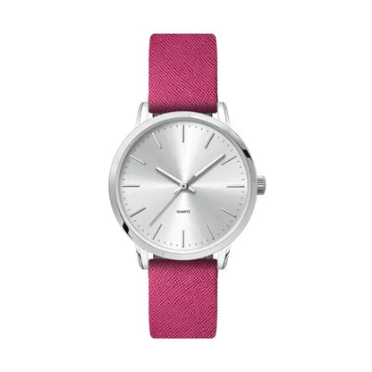 30.5MM, SILVER METAL CASE, 3-HAND MVT