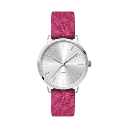 30.5MM, SILVER METAL CASE, 3-HAND MVT