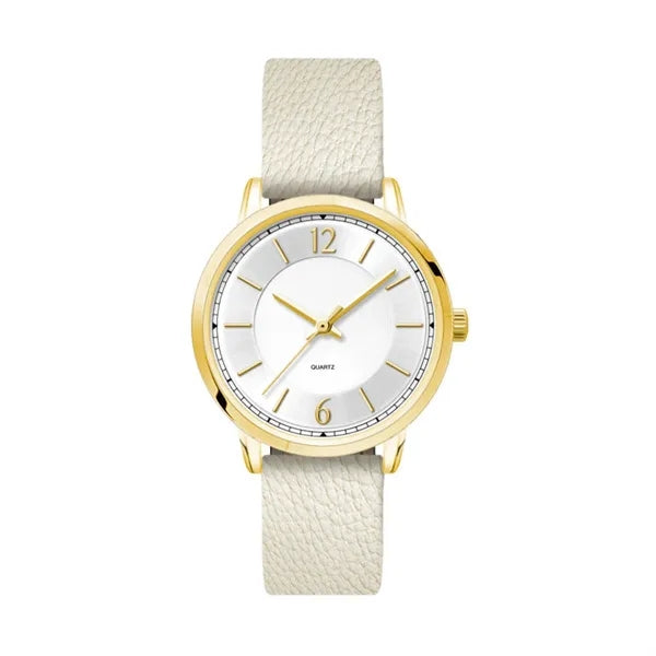30.5MM, GOLD METAL CASE, 3-HAND MVT