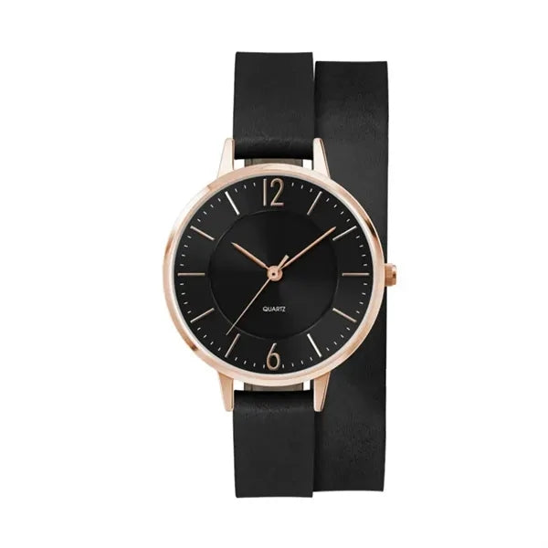 34MM, ROSE GOLD METAL CASE, 3-HAND MVT