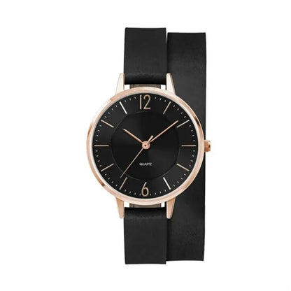 34MM, ROSE GOLD METAL CASE, 3-HAND MVT