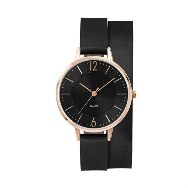 34MM, ROSE GOLD METAL CASE, 3-HAND MVT