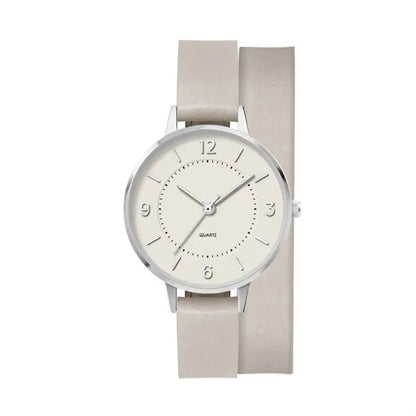 34MM, SILVER METAL CASE, 3-HAND MVT