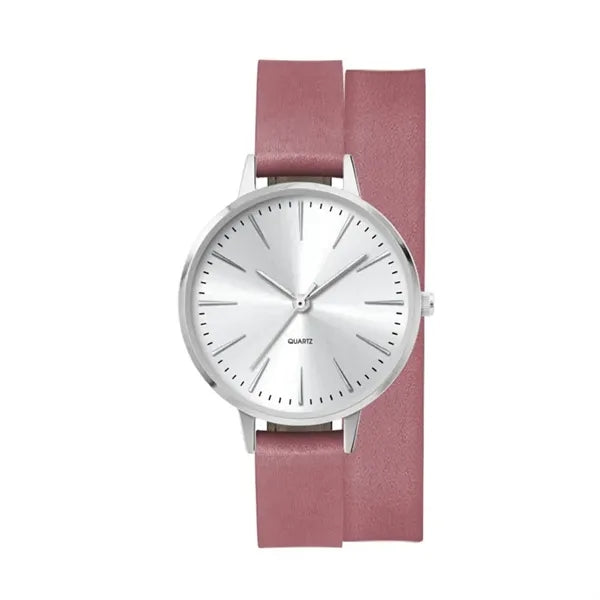 34MM, SILVER METAL CASE, 3-HAND MVT