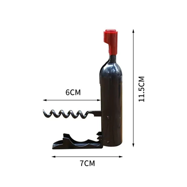 Magnetic Wine & Beer Bottle Opener Fridge Magnet Style